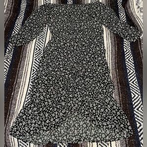 Zara Off Shoulder Flower Print Dress